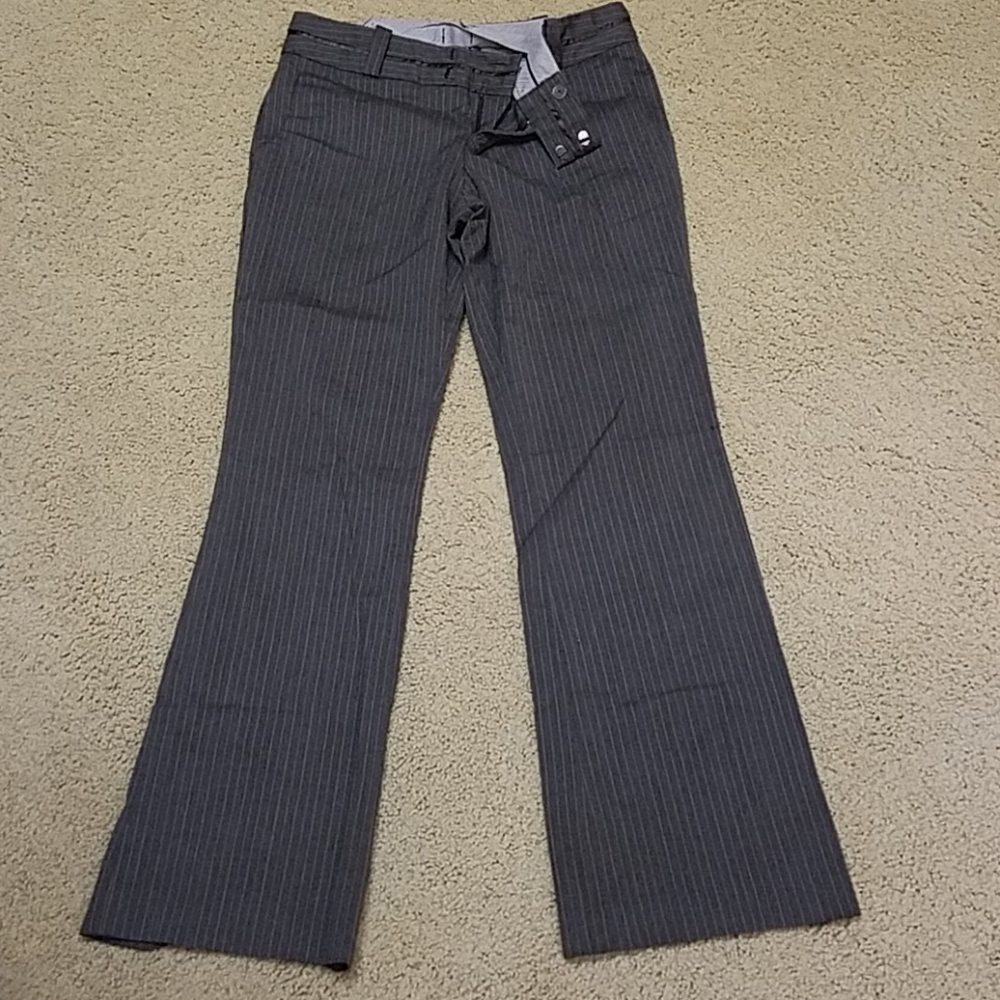 Mossimo Brown pin strip dress pants